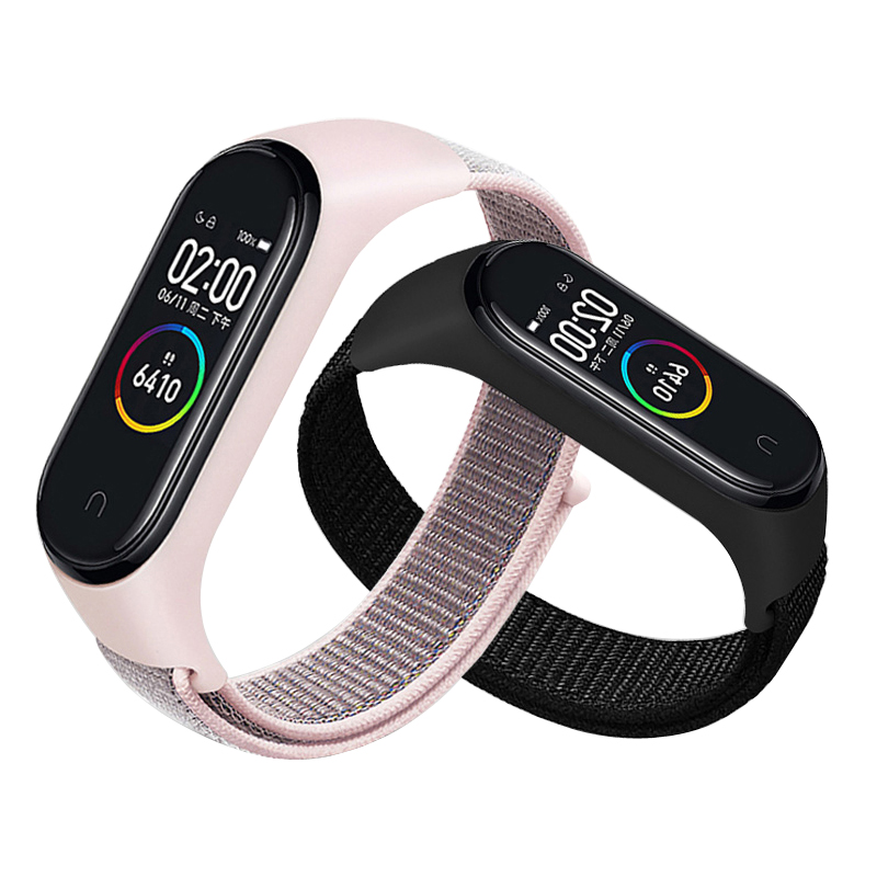 Health Wellness Bracelet - Pulseira de Nylon para Mi Band