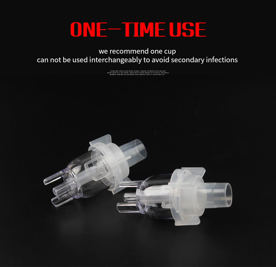50/100 pces novo 6ml nebulizer - Health Wellness Lifestyle avaliação e preço