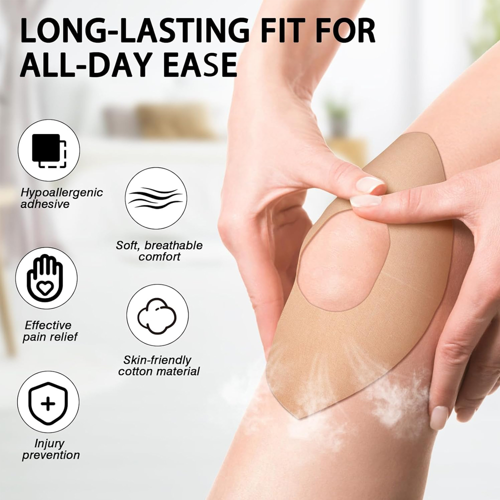 10 unidades de fita kinesiológ - Sports Taping Precut avaliação e preço