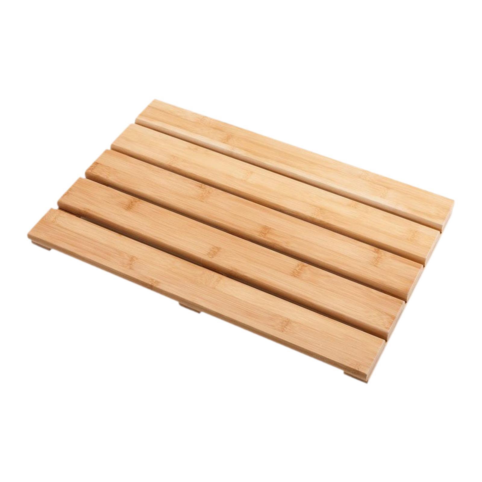 Tapete de banho de bambu, eleg - Bamboo Bath Mat avaliação e preço