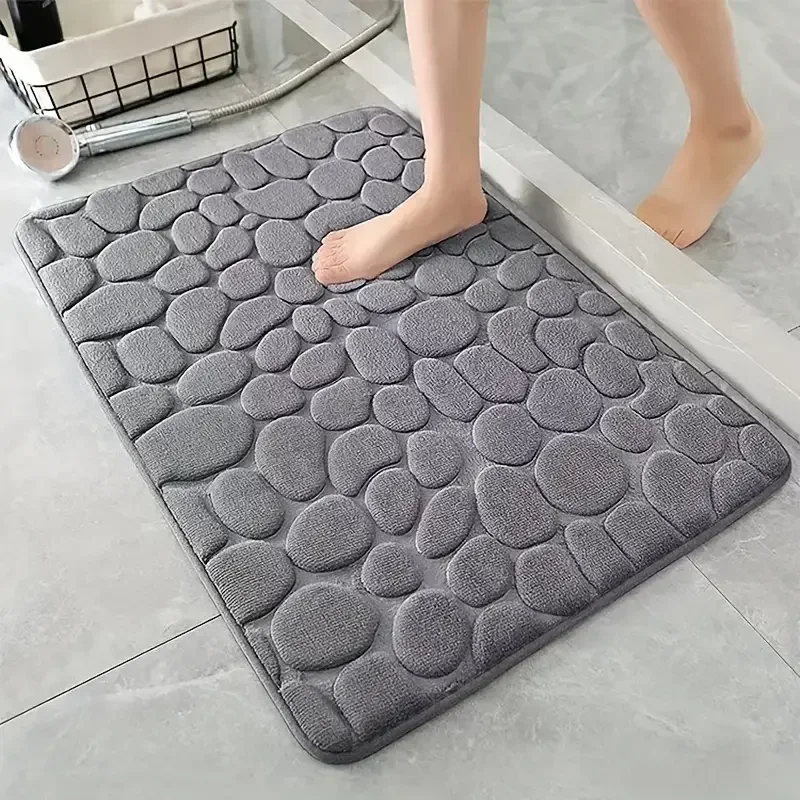 3d antiderrapante tapete do ba - Bamboo Bath Mat avaliação e preço