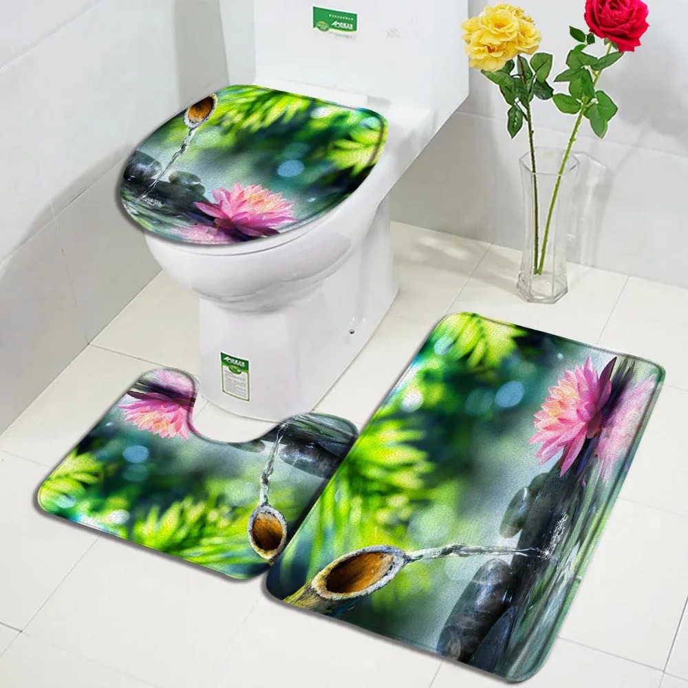 Conjunto de tapetes de banho z - Bamboo Bath Mat avaliação e preço