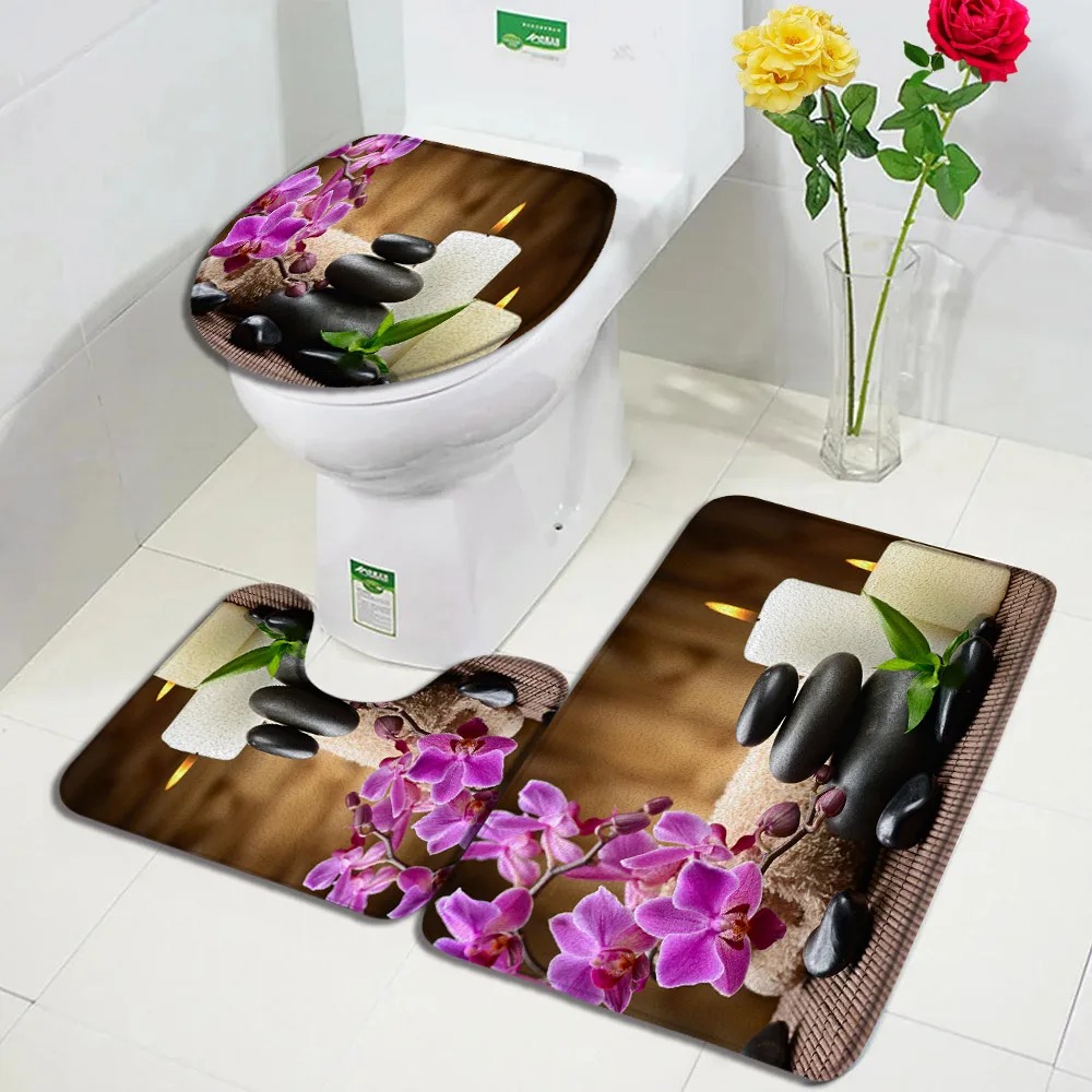 Conjunto de tapetes de banho z - Bamboo Bath Mat avaliação e preço