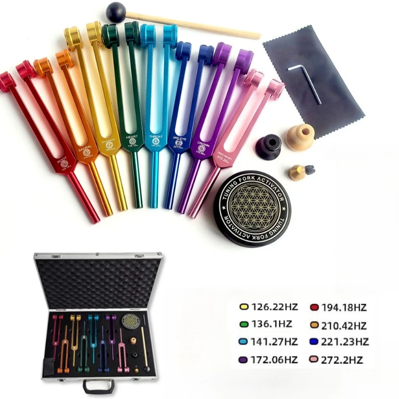 Conjunto de Diapasões Colorido - Health & Wellness Unlimited avaliação e preço